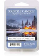 Kringle Candle Blankets & Snowflakes Wax Melt DVA vonná svíčka 64 g