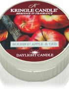 Kringle Candle Bourbon Apple & Oud čajová svíčka 42 g