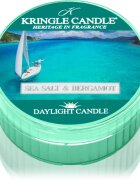 Kringle Candle Candle Sea Salt & Bergamot čajová svíčka 42 g