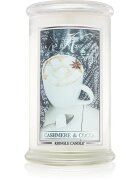 Kringle Candle Cashmere & Cocoa vonná svíčka 624 g