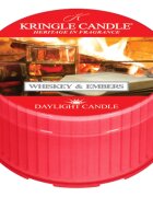 Kringle Candle Whiskey & Embers čajová svíčka 42 g