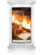 Kringle Candle Whiskey & Embers vonná svíčka 623 g