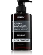 KUNDAL Honey & Macadamia Pink Grapefruit přírodní šampon pro suché a poškozené vlasy 500 ml