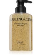 KUNDAL Objet Exfoliating & Waterfull Hand Wash pečující tekuté mýdlo na ruce s exfoliačním účinkem s vůní Sparkling Citrus 380 ml