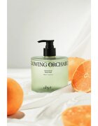 KUNDAL Objet Moist Gleam Body Wash parfémovaný sprchový gel pro intenzivní hydrataci s vůní Glowing Orchard 450 ml