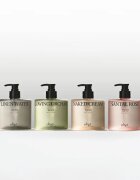 KUNDAL Objet Moist Gleam Body Wash parfémovaný sprchový gel pro intenzivní hydrataci s vůní Santal Rose 450 ml
