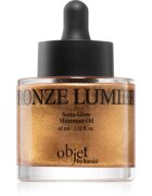 KUNDAL Objet Satin Glow Shimmer Oil třpytivý olej s hydratačním účinkem odstín Bronze Lumier 45 ml