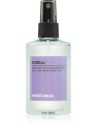 KUNDAL Pure Moist Body Mist White Musk tělová mlha se zklidňujícím účinkem 128 ml