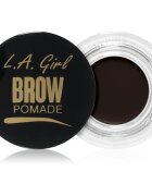 L.A. Girl Cosmetics Brow Pomade pomáda na obočí odstín Soft Black 3 g