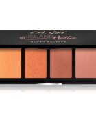 L.A. Girl Cosmetics Fanatic paleta tvářenek odstín Island Hottie 4x4 g