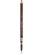 L.A. Girl Cosmetics Featherlite dlouhotrvající tužka na obočí s kartáčkem odstín Medium Brown 1.1 g