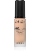 L.A. Girl Cosmetics PRO. Matte HD dlouhotrvající make-up s matným efektem odstín Bisque 30 ml