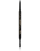 L.A. Girl Cosmetics Shady Slim automatická tužka na obočí s kartáčkem odstín Espresso 0.08 g