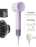 Laifen SWIFT SE Special fén na vlasy Light Purple 1 ks