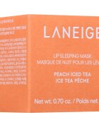 LANEIGE Lip Sleeping Mask noční regenerační maska na rty odstín Peach Iced Tea 20 g