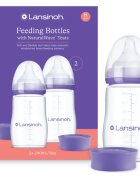 Lansinoh NaturalWave kojenecká láhev Medium 2x240 ml