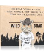 LaQ Boar From Forest luxusní tuhé mýdlo 85 g