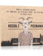 LaQ Goat From Poznaň luxusní tuhé mýdlo 85 g