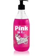 LaQ Shots! Pink As F... energizující sprchový gel 500 ml