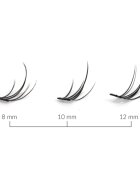 Lash Brow Bonding Eyelashes trsové nalepovací řasy Extra Small 30 ks