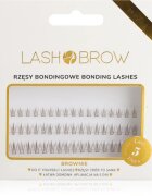 Lash Brow Bonding Eyelashes trsové nalepovací řasy Extra Small Brownie 1 ks