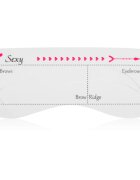 Lash Brow Eyebrow Stencil šablony na obočí 10 ks