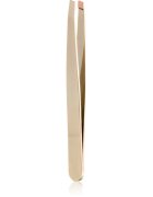 Lash Brow Gold Premium pinzeta se zešikmeným koncem 1 ks