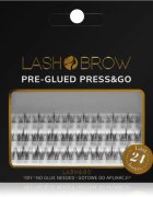 Lash Brow Press&Go Self-Adhesive Eyelashes samolepící trsové řasy Classy Night 1 ks