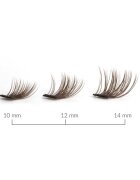 Lash Brow Press&Go Self-Adhesive Eyelashes samolepící trsové řasy Party Fever Brownie 1 ks