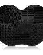 Lash Brow Silicone Make-up Brush Wash Matte Black čisticí podložka na štětce velikost XL 1 ks