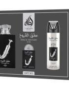 Lattafa Pride Ishq Al Shuyukh Silver dárková sada unisex 1 ks