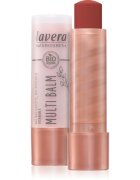 Lavera Multi Balm multifunkční balzám na rty a tváře odstín 01 Sunset Red 4.5 g
