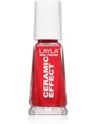 Layla Cosmetics Ceramic Effect lak na nehty odstín N. 45 Coral Bay 10 ml