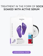 L’biotica Masks exfoliační ponožky pro zjemnění a hydrataci pokožky nohou 1 pár