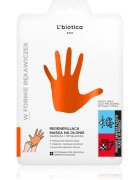 L’biotica Masks regenerační maska na ruce ve formě rukavic 26 g