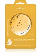 L’biotica PGA Hydro Fusion + Vitamin C intenzivní hydrogelová maska pro rozjasnění pleti 1 ks