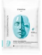 L’biotica Transforming Collagen Mask with CICA and Azulene in Microcapsules kolagenová maska proti začervenání pleti 1 ks