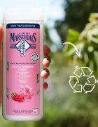 Le Petit Marseillais Bio Malina & Pivoňka krémový sprchový gel 400 ml