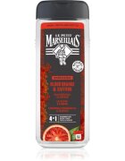 Le Petit Marseillais Červený pomeranč & Šafrán sprchový gel 4 v 1 pro muže 400 ml