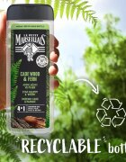 Le Petit Marseillais Jalovec & Kapradí sprchový gel 4 v 1 pro muže 400 ml