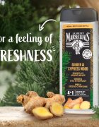 Le Petit Marseillais Zázvor & Cypřiš sprchový gel 4 v 1 pro muže 400 ml