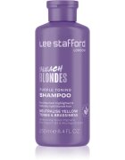 Lee Stafford Bleach Blondes Toning Shampoo šampon pro blond vlasy neutralizující žluté tóny 250 ml
