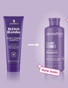 Lee Stafford Bleach Blondes Toning Shampoo šampon pro blond vlasy neutralizující žluté tóny 250 ml