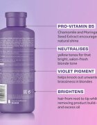 Lee Stafford Bleach Blondes Toning Shampoo šampon pro blond vlasy neutralizující žluté tóny 250 ml