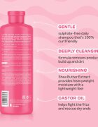 Lee Stafford For The Love Of Curls Shampoo šampon pro vlnité a kudrnaté vlasy 500 ml