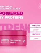 Lee Stafford Grow Strong & Long Activation Treatment Mask maska na vlasy proti lámavosti vlasů 200 ml