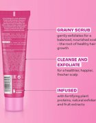 Lee Stafford Grow Strong & Long Stimulating Scapl Scrub peeling na vlasovou pokožku vegan 100 ml