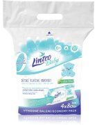 Linteo Baby Pure & Fresh dětské jemné vlhčené ubrousky velké balení 4x80 ks