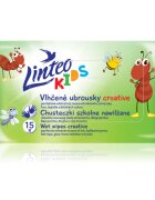 Linteo Kids Creative vlhčené ubrousky pro děti 15 ks