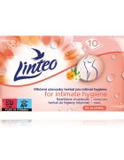 Linteo Personal hygiene vlhčené ubrousky na intimní hygienu mini herbal 10 ks